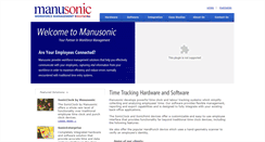 Desktop Screenshot of manusonic.com