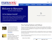 Tablet Screenshot of manusonic.com
